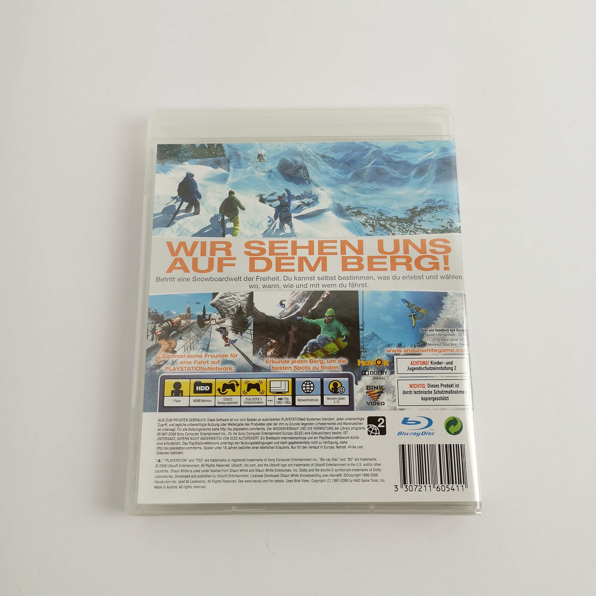 Sony Playstation 3 Spiel – Shaun White Snowboarding Neu