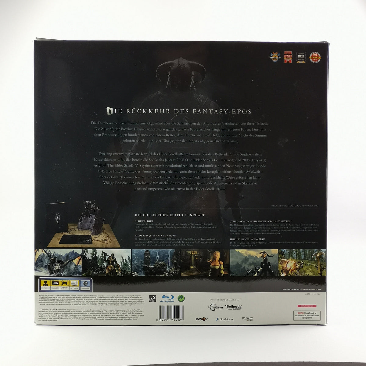 Playstation 3 Spiel – The Elder Scrolls V Skyrim OVP
