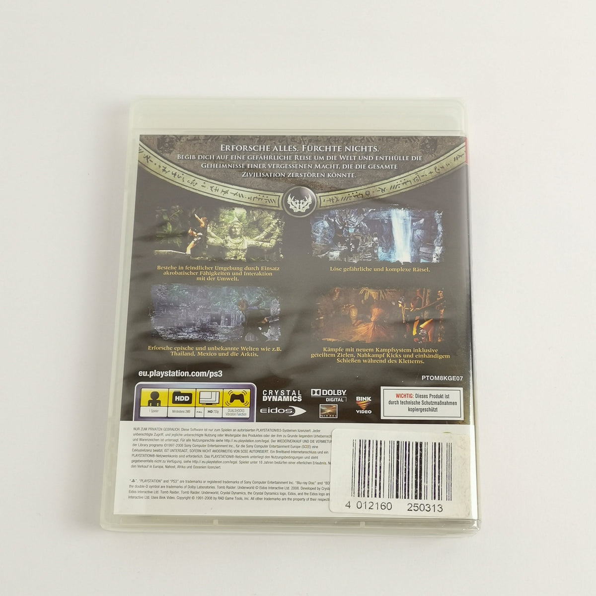 Playstation 3 Spiel – Tomb Raider Underworld (Neu OVP)