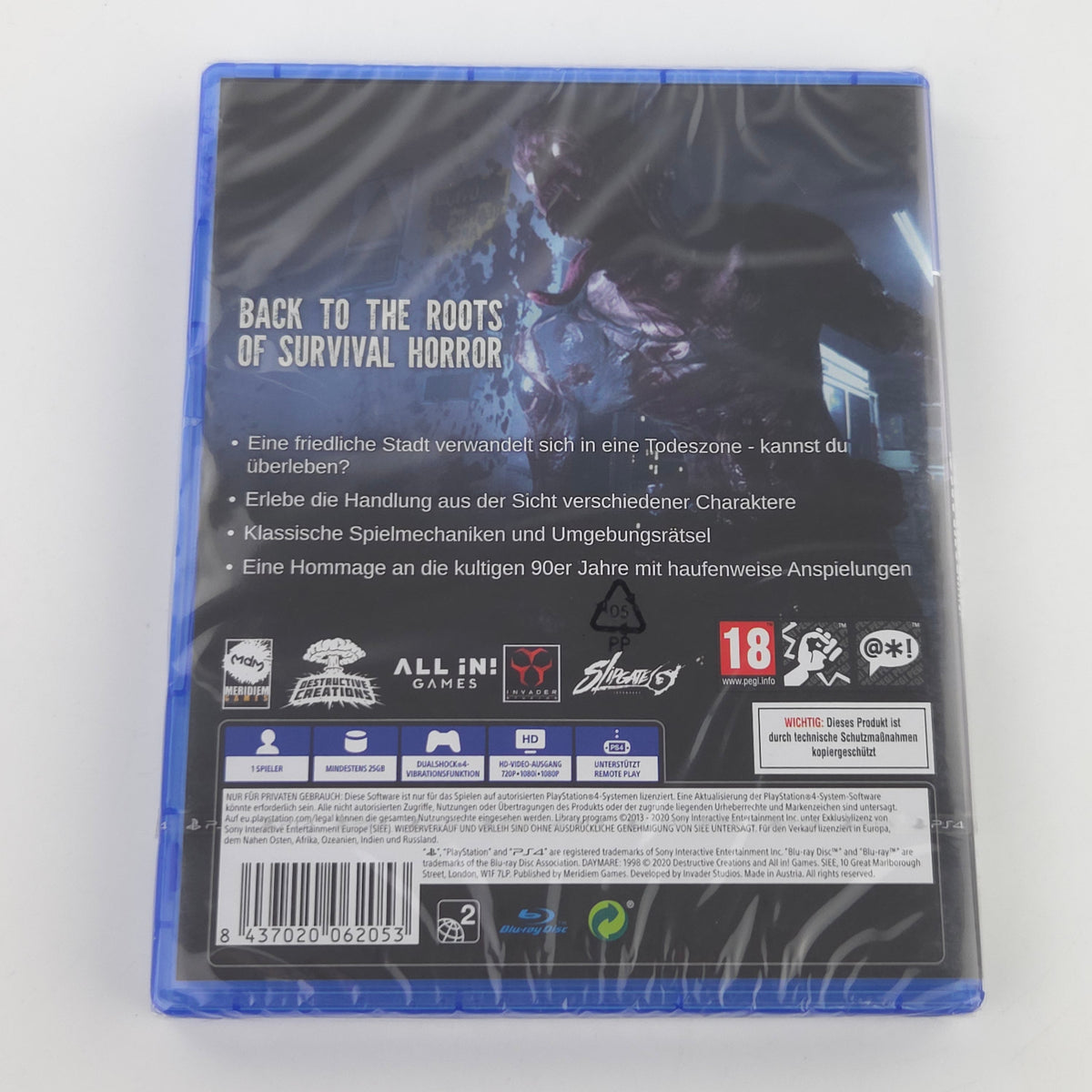 PlayStation 4 Spiel Daymare 1998 NEU OVP