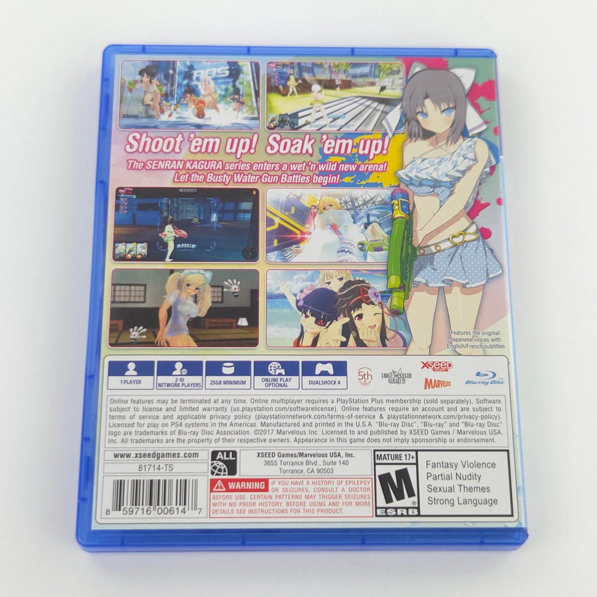 PlayStation 4 Spiel Senran Kagura US OVP