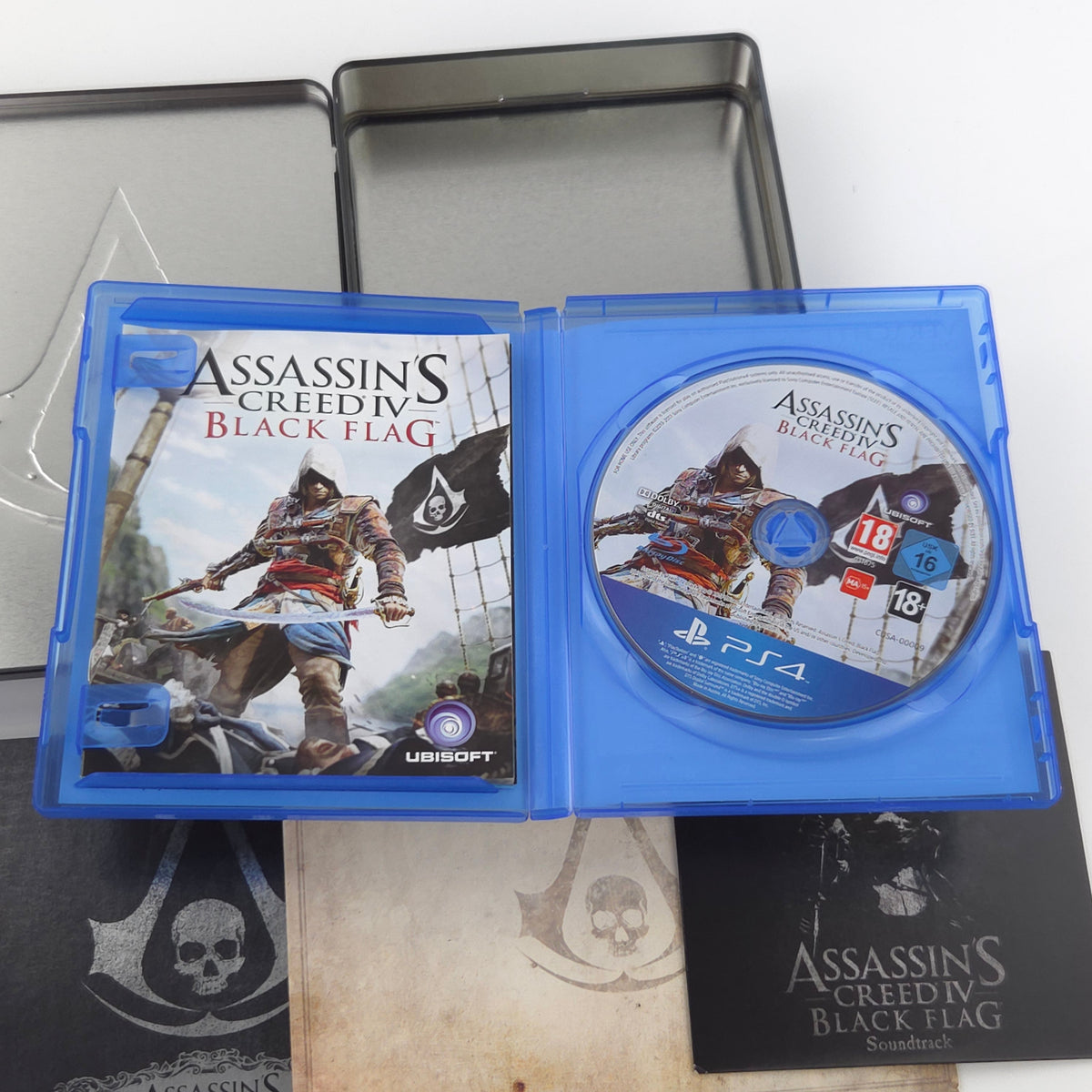 Sony Playstation 4 Spiel: Assassins Creed IV Black Flag Skull Edition - PS4 OVP