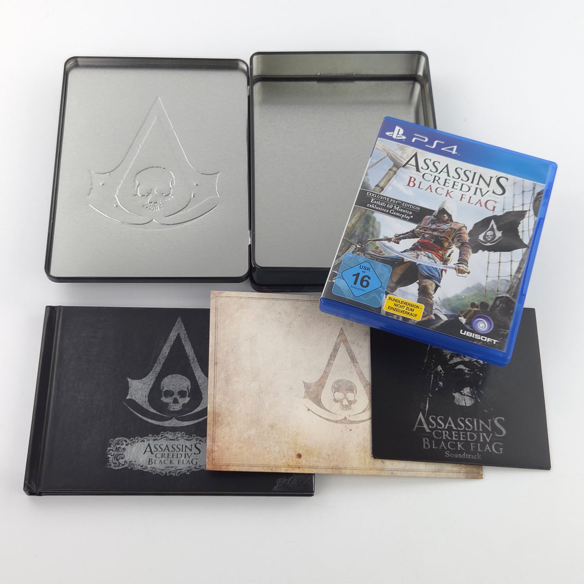 Sony Playstation 4 Spiel: Assassins Creed IV Black Flag Skull Edition - PS4 OVP