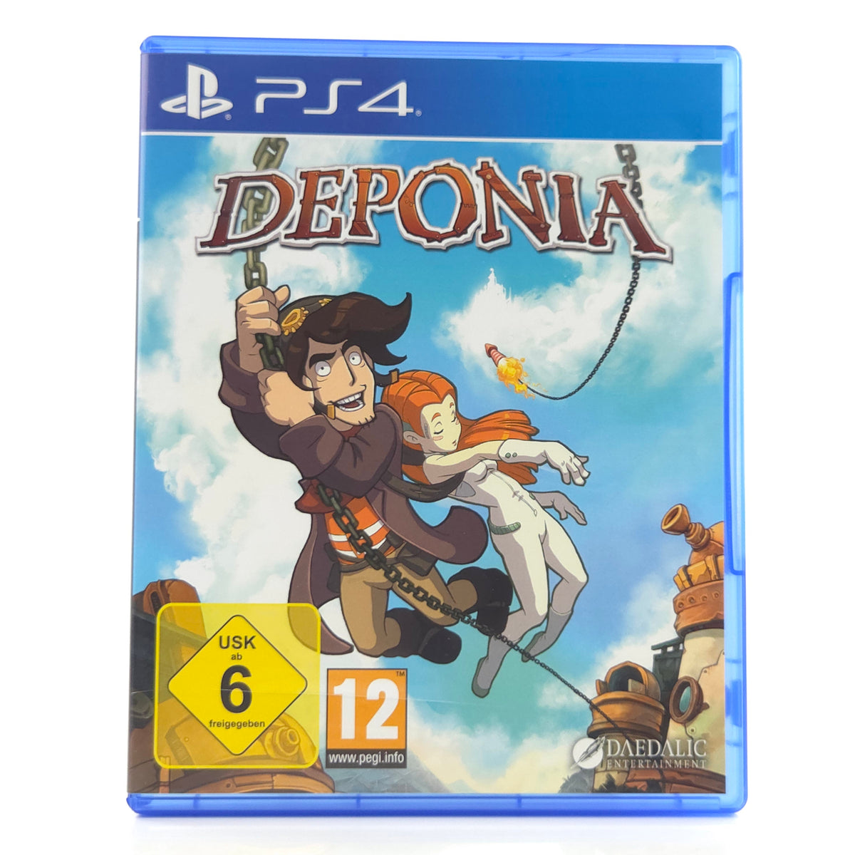 Sony Playstation 4 Spiel: Deponia - PS4 OVP Bluray (PAL DE)