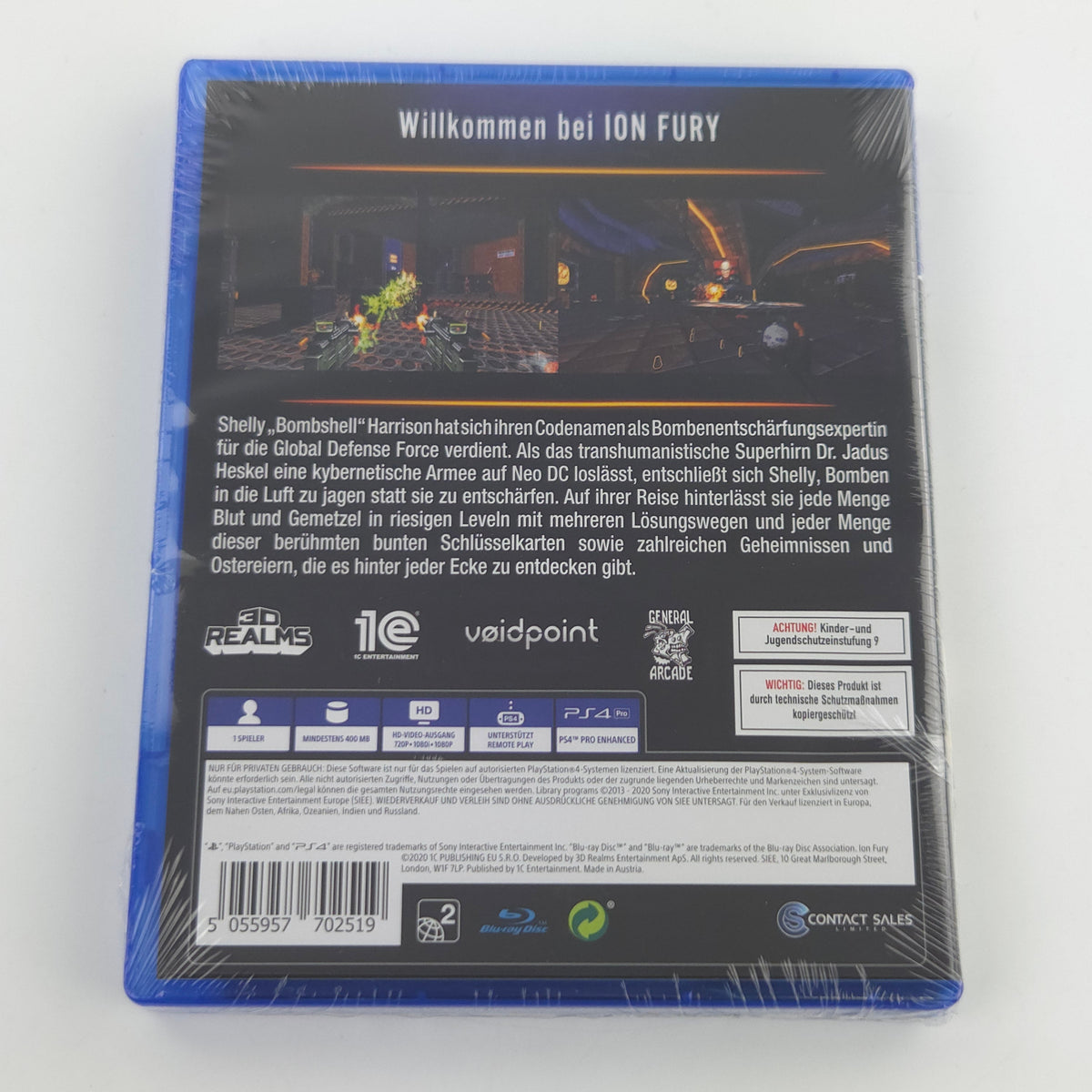 PlayStation 4 Spiel Ion Fury Neu OVP