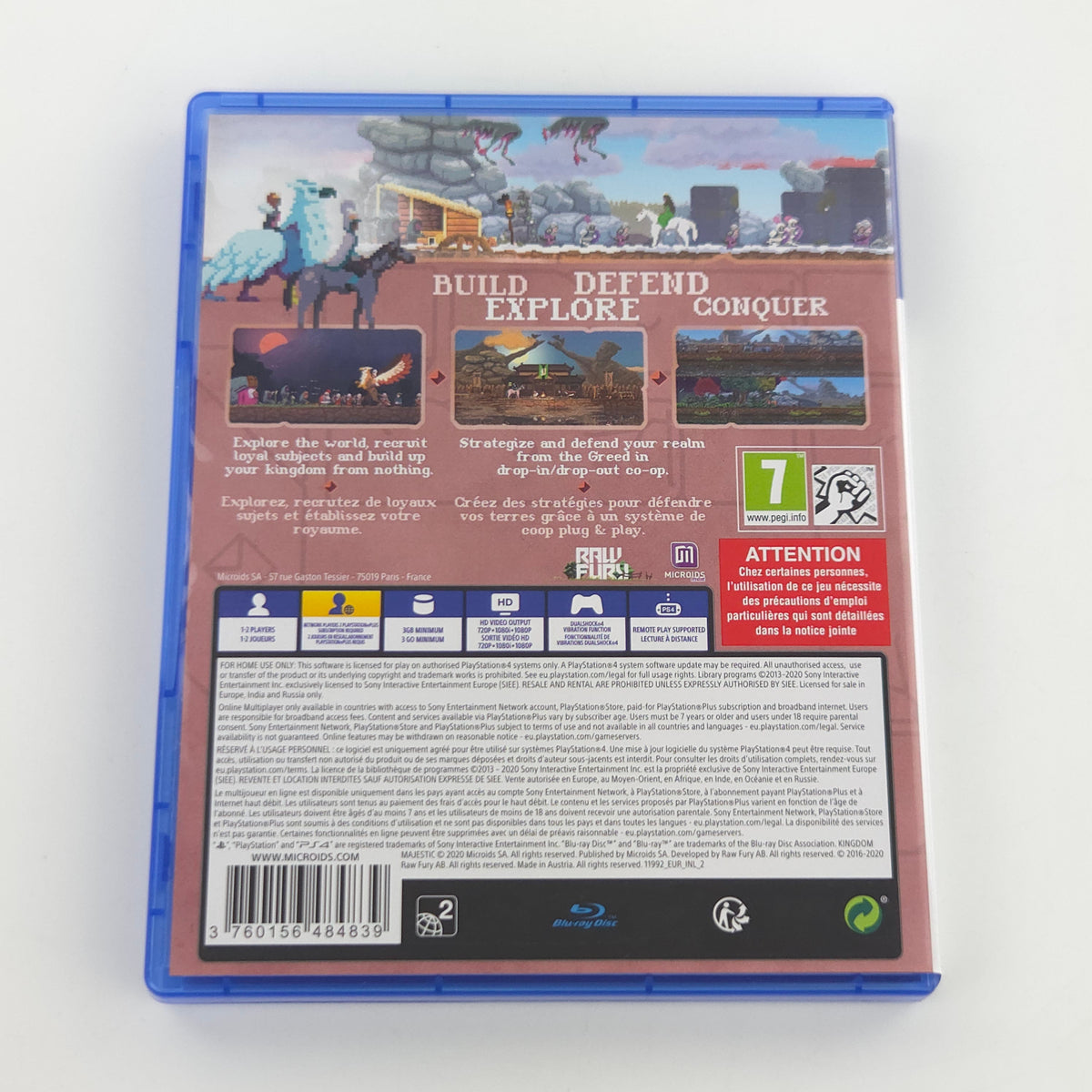 Sony Playstation 4 Spiel: Kingdom Majestic - PS4 OVP Bluray (PAL EN)