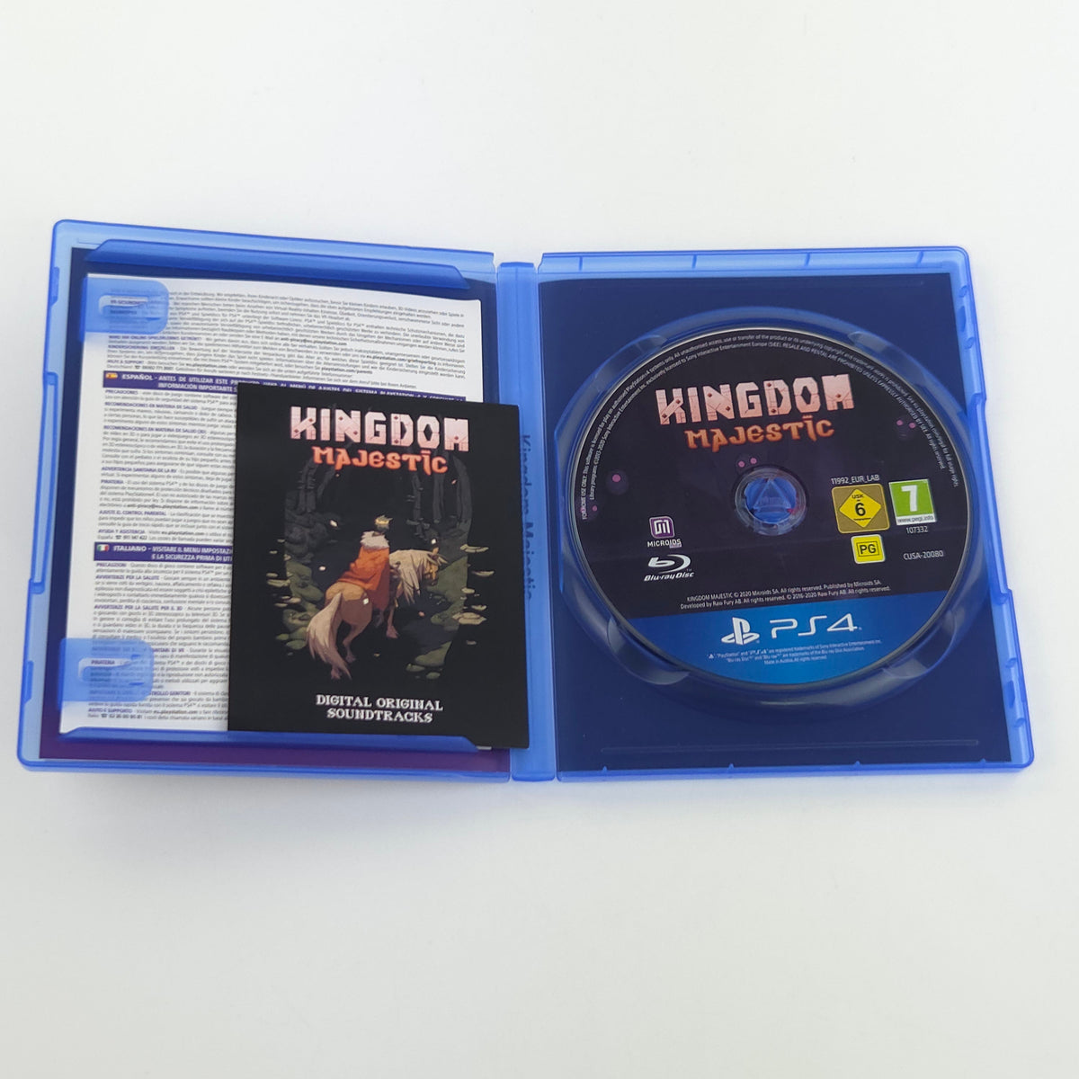 Sony Playstation 4 Spiel: Kingdom Majestic - PS4 OVP Bluray (PAL EN)