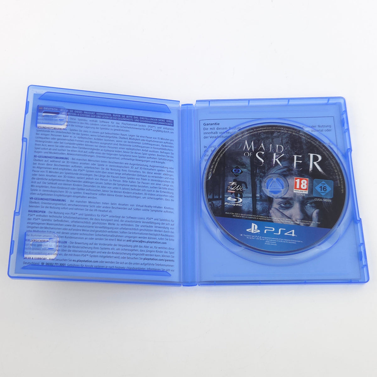 Sony Playstation 4 Spiel: Maid of Sker - PS4 OVP (PAL DE USK18)