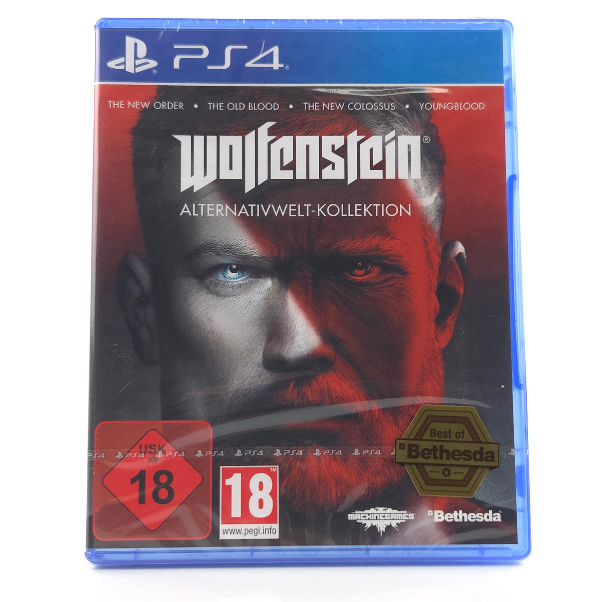 Sony Playstation 4 Spiel Wolfenstein Neu (USK18)
