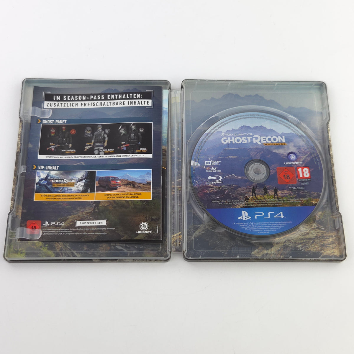 Sony Playstation 4: Tom Clancys Ghost Recon Wildlands - PS4 (PAL OVP USK18)