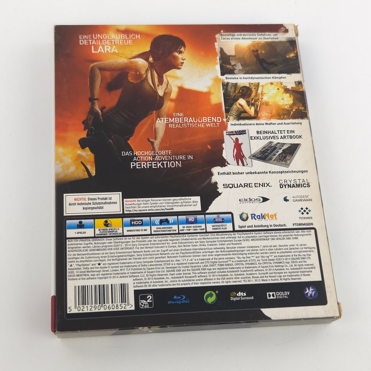 Playstation 4 Spiel Tomb Raider Definitive Edition OVP