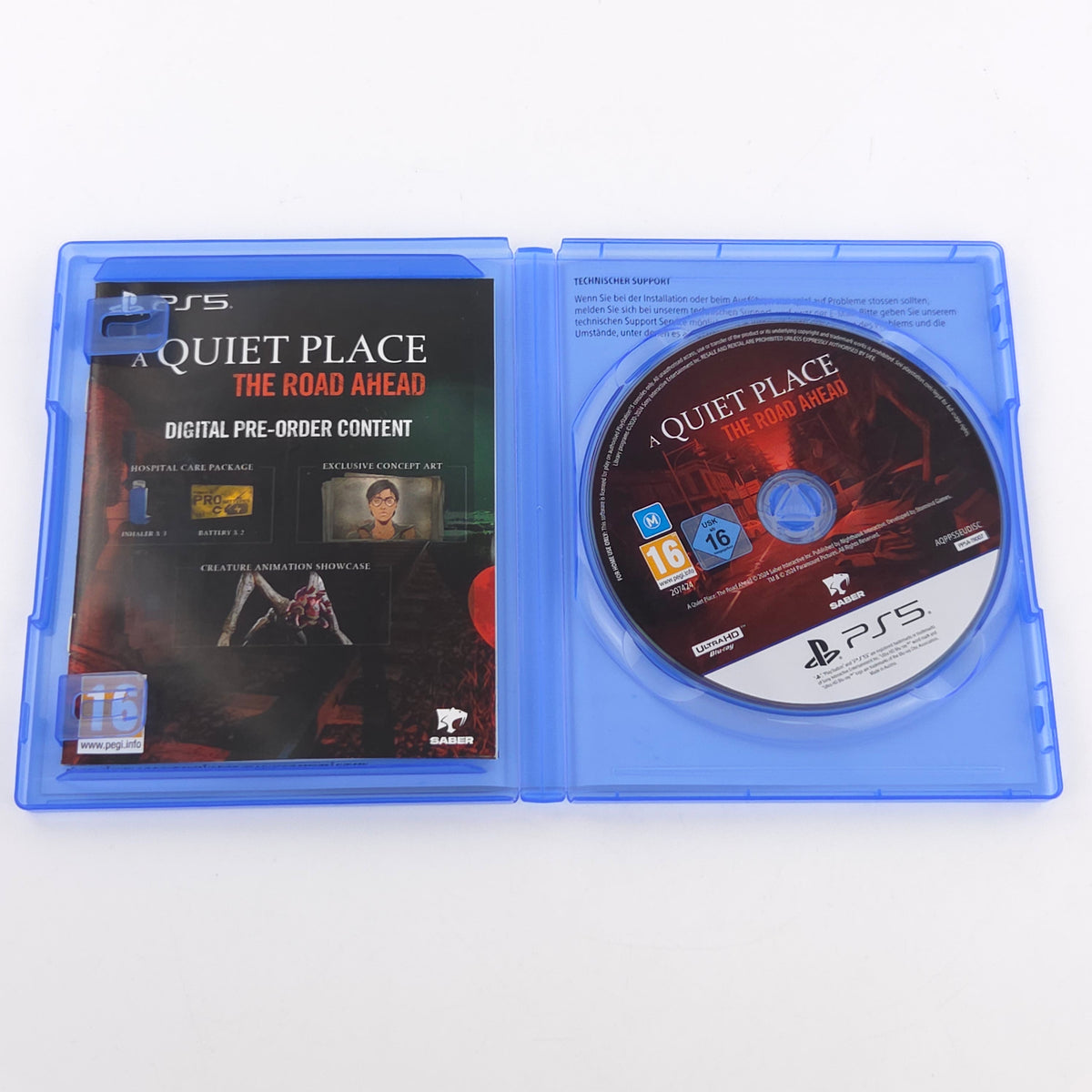 Sony Playstation 5 Spiel: A Quit Place The Road Ahead - PS5 OVP Bluray (PAL DE)