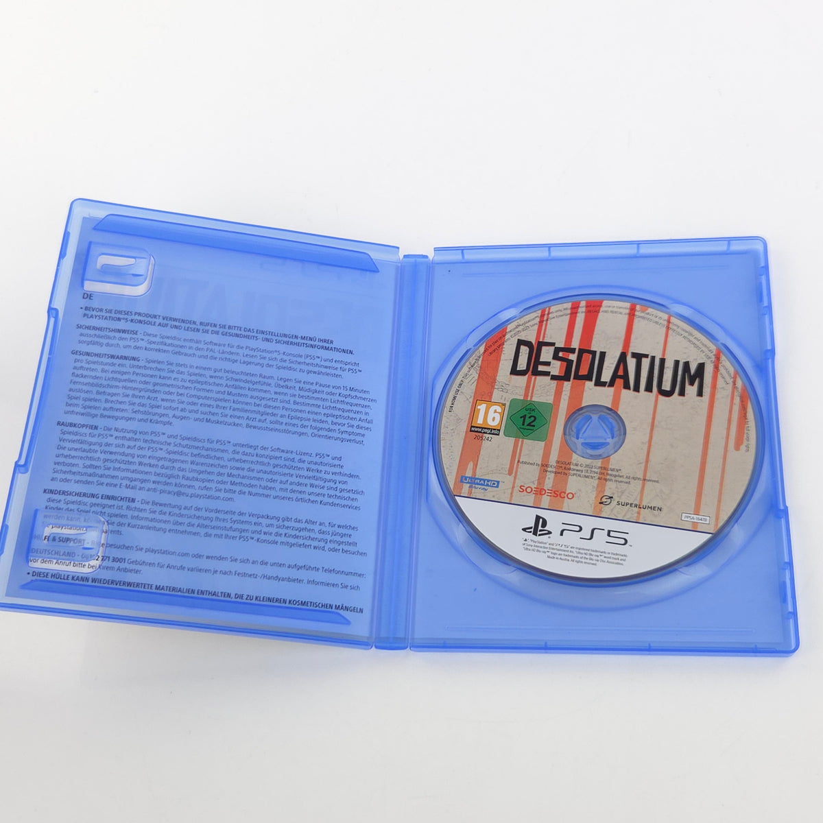Sony Playstation 5 Spiel: Desolatium - PS5 OVP Bluray CD (PAL DE)