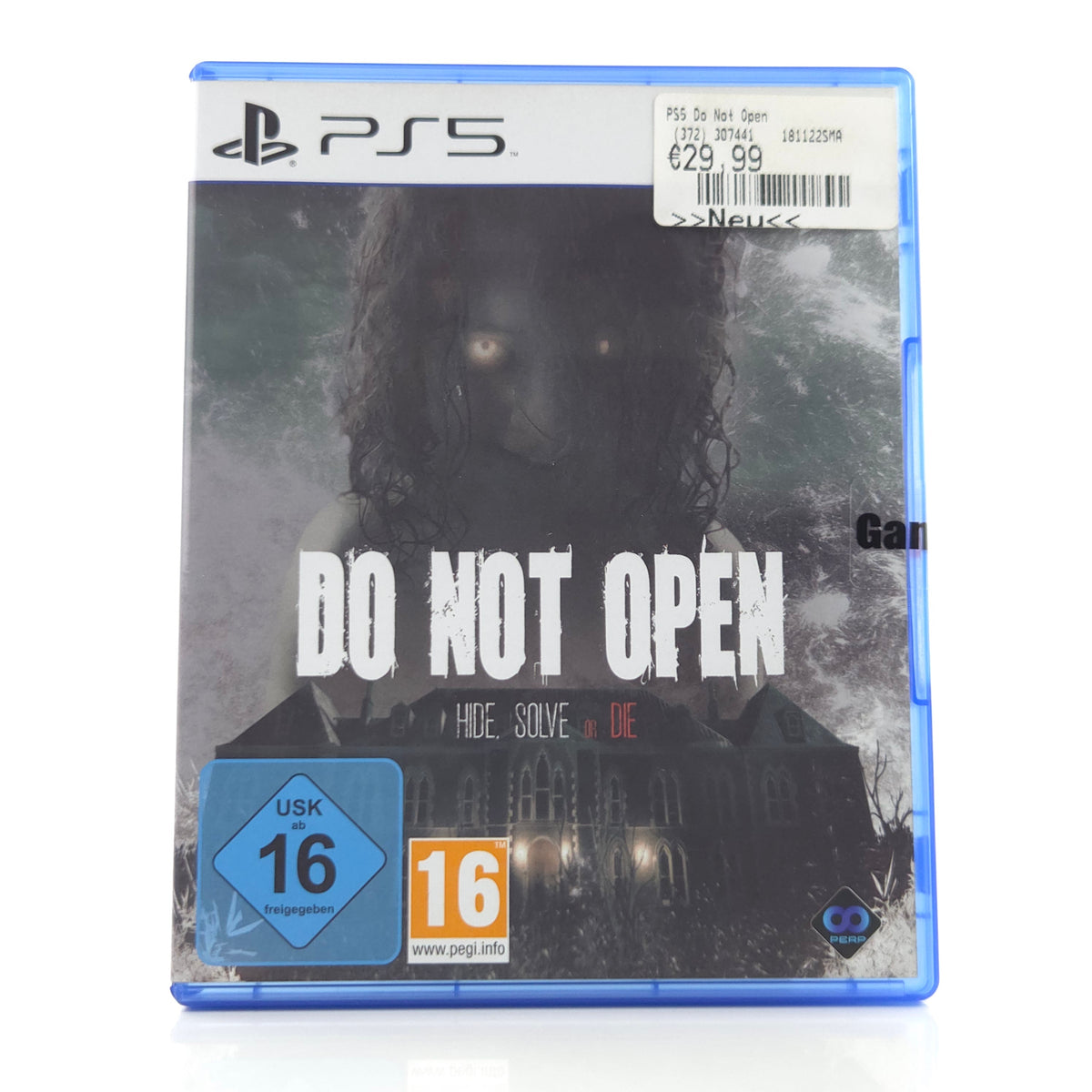 Playstation 5 Spiel Do Not Open OVP