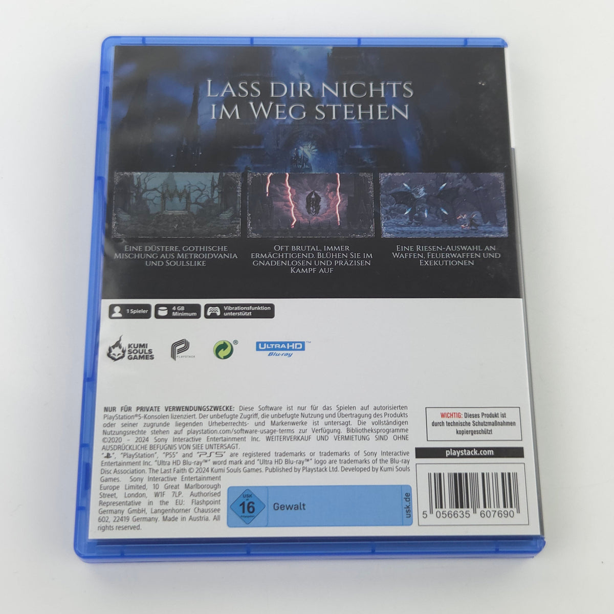 Sony Playstation 5 Spiel: The Last Faith - PS5 OVP (PAL DE)