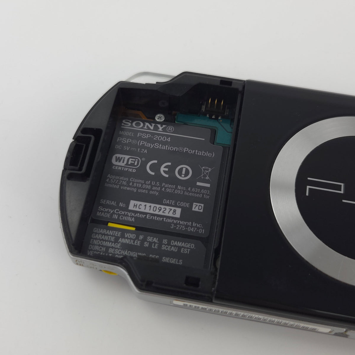 Sony PSP Konsole Piano Black 2004 PB Playstation OVP PAL