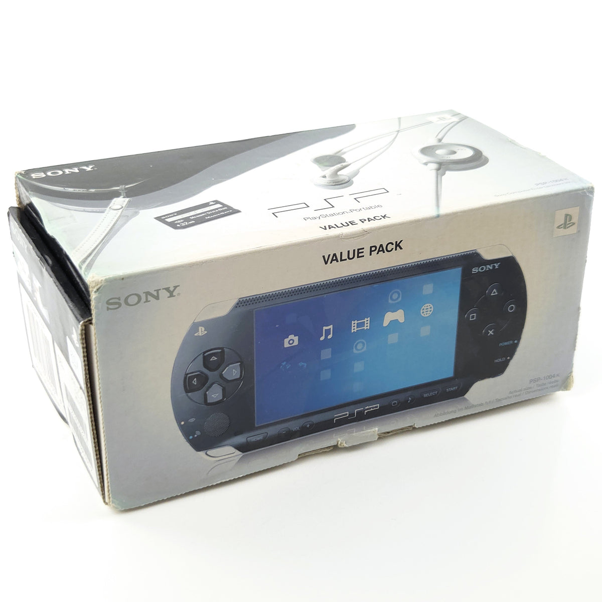 Playstation Portable Konsole Value Pack OVP Ladekabel