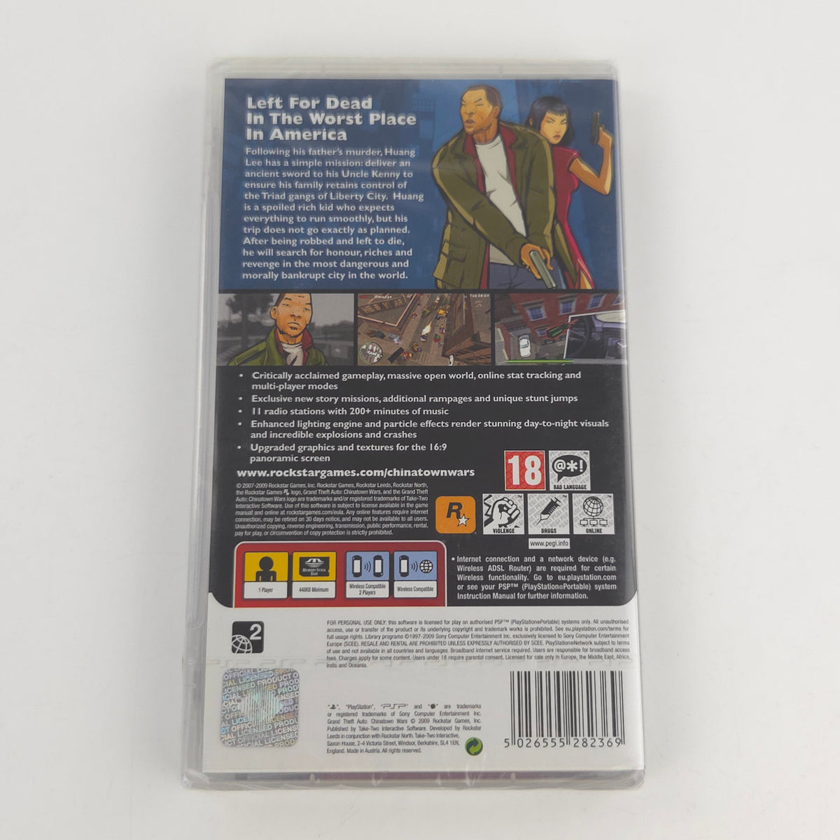 Sony PSP Spiel Grand Theft Auto Chinatown Wars Neu OVP