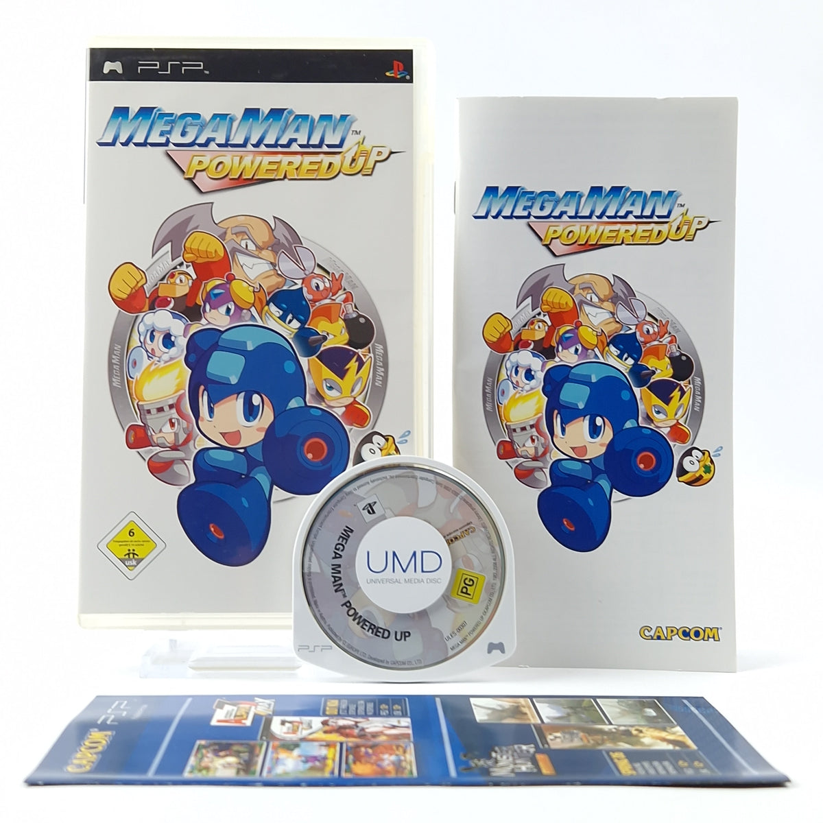 Sony PSP Spiel – Mega Man Powered UP (OVP)