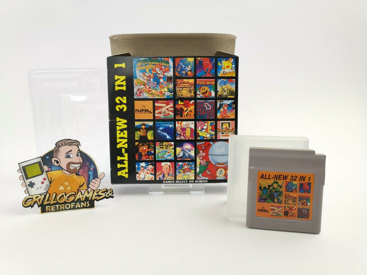 Nintendo Gameboy Spiel – Super Game Cartridge All-New 32 in 1