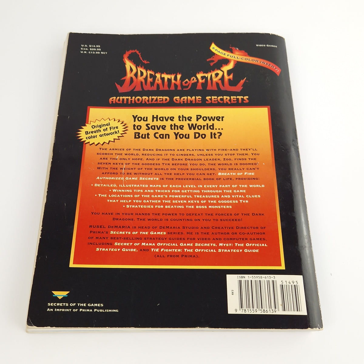 Super Nintendo Spiel – Breath of Fire Game Secrets OVP