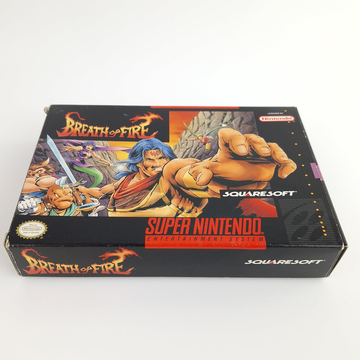 Super Nintendo Spiel – Breath of Fire Game Secrets OVP