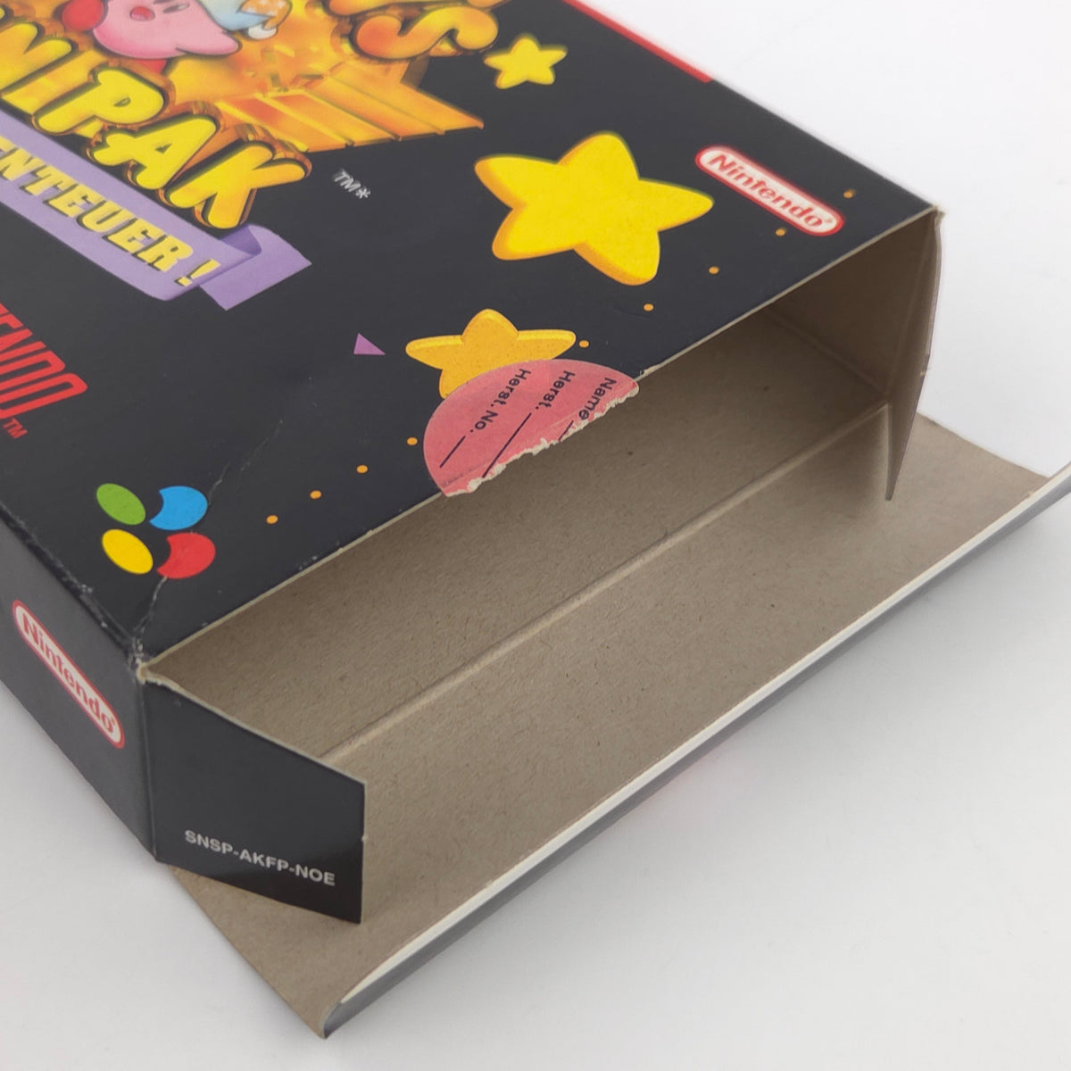 Super Nintendo Spiel Kirby´s Funpak SNES OVP PAL EUR