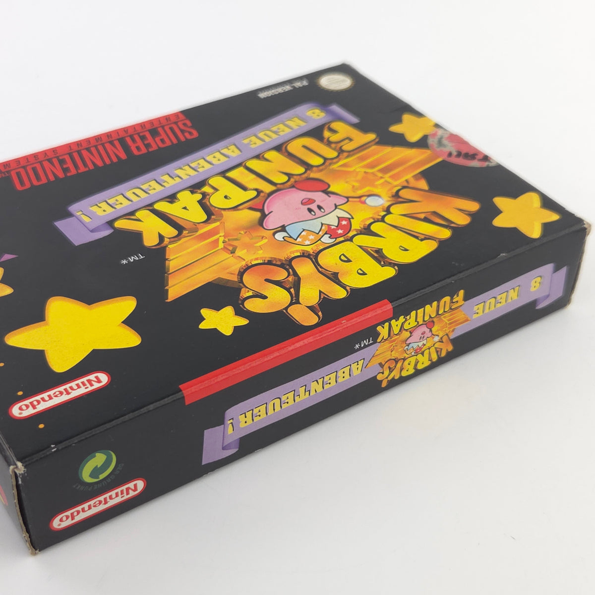 Super Nintendo Spiel Kirby´s Funpak SNES OVP PAL EUR