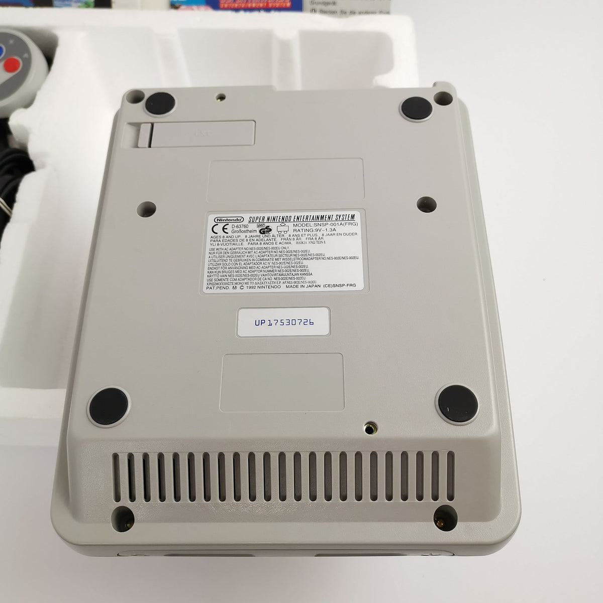 Super Nintendo Konsole – SMW2 Yoshis Island Action Pack OVP