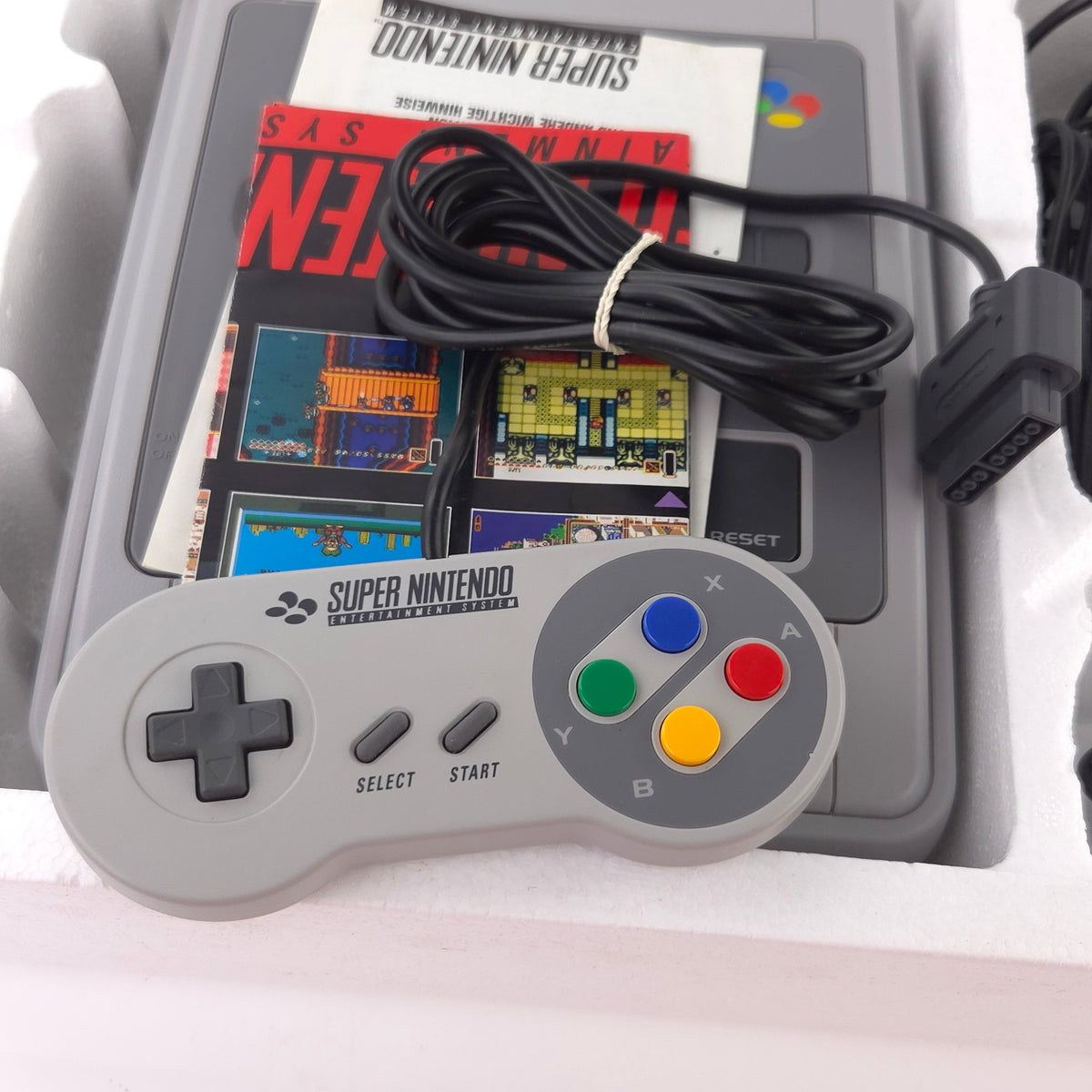 Super Nintendo Konsole – SNES Power Station (OVP PAL)