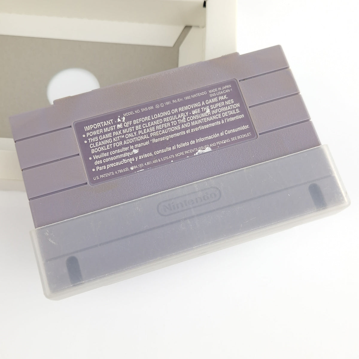 Super Nintendo Spiel – Romance of the Three Kingdoms III SNES