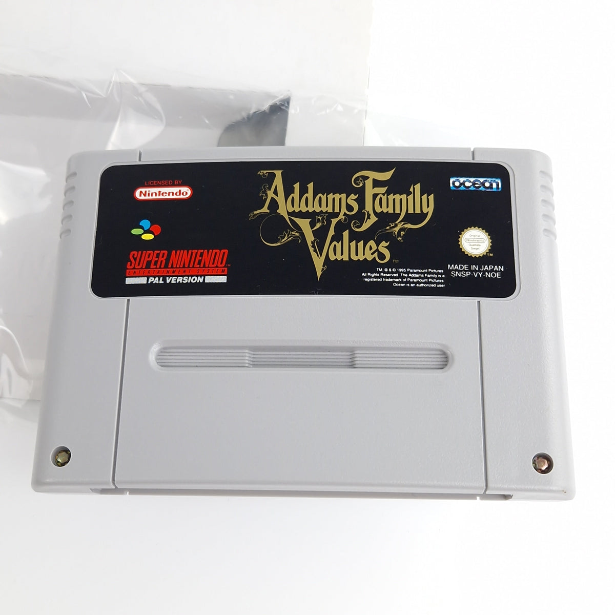 Super Nintendo Spiel – Addams Family Values (OVP PAL)