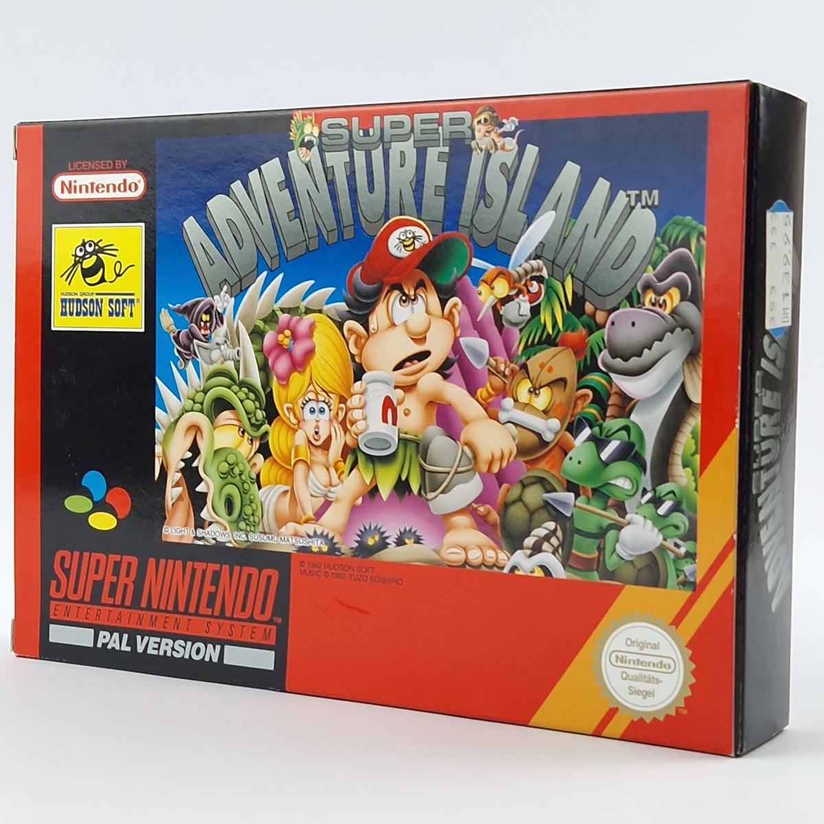 Super Nintendo Spiel – Super Adventure Island OVP CIB