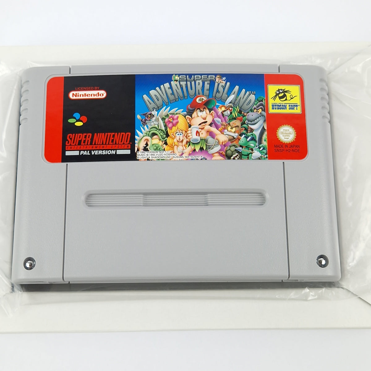 Super Nintendo Spiel – Super Adventure Island OVP CIB