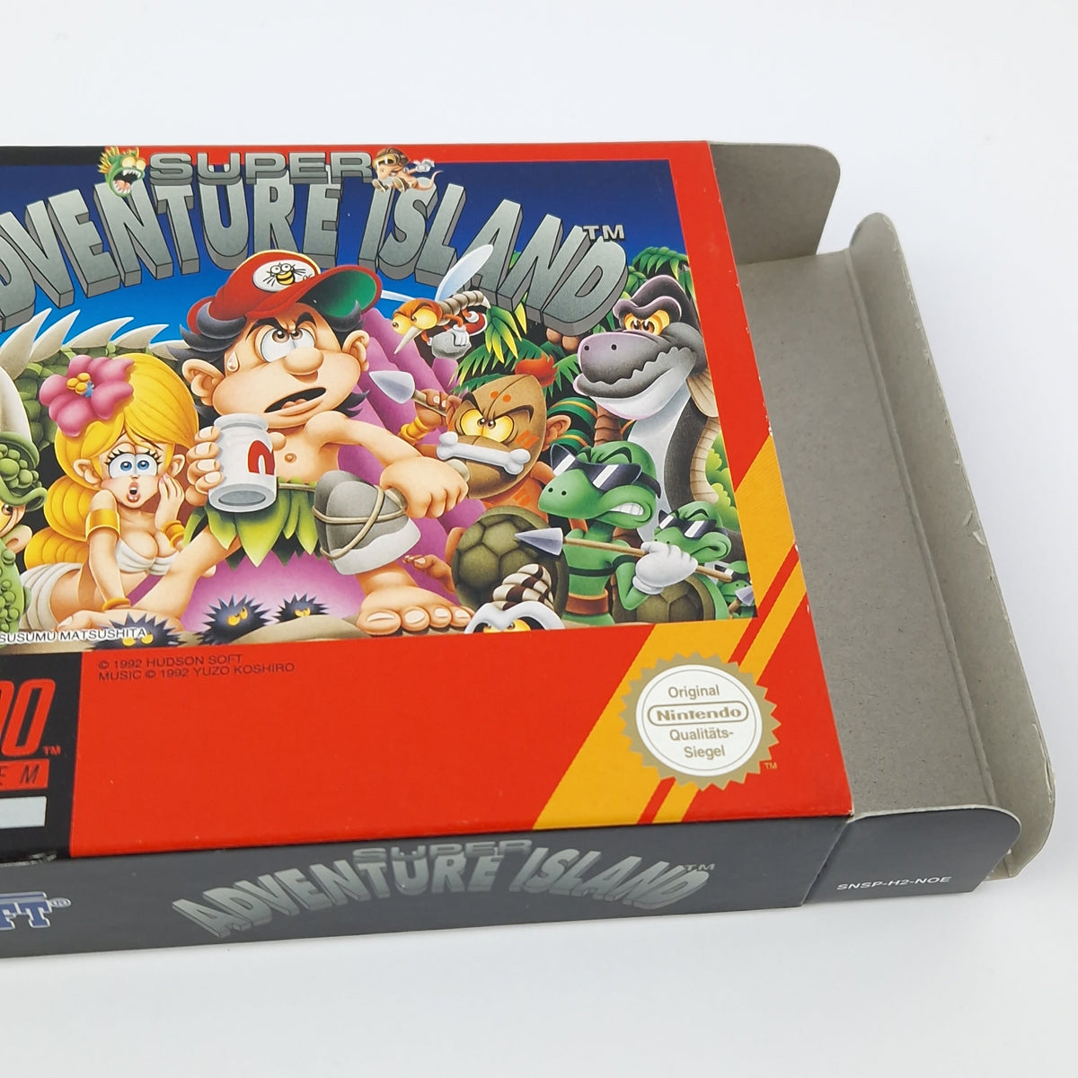 Super Nintendo Spiel – Super Adventure Island OVP CIB