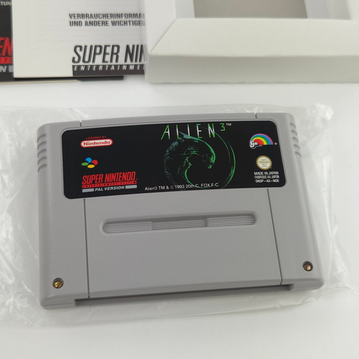 Super Nintendo Spiel Alien 3 nahezu neuwertig OVP