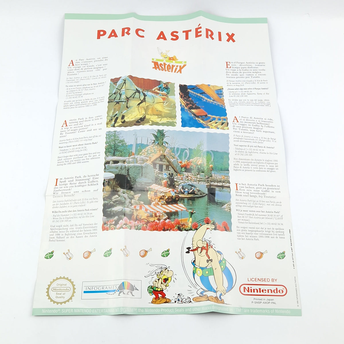 Super Nintendo Spiel – Asterix & Obelix OVP PAL SNES
