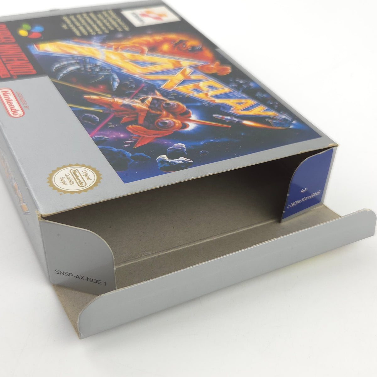 Super Nintendo Spiel Axelay CIB OVP