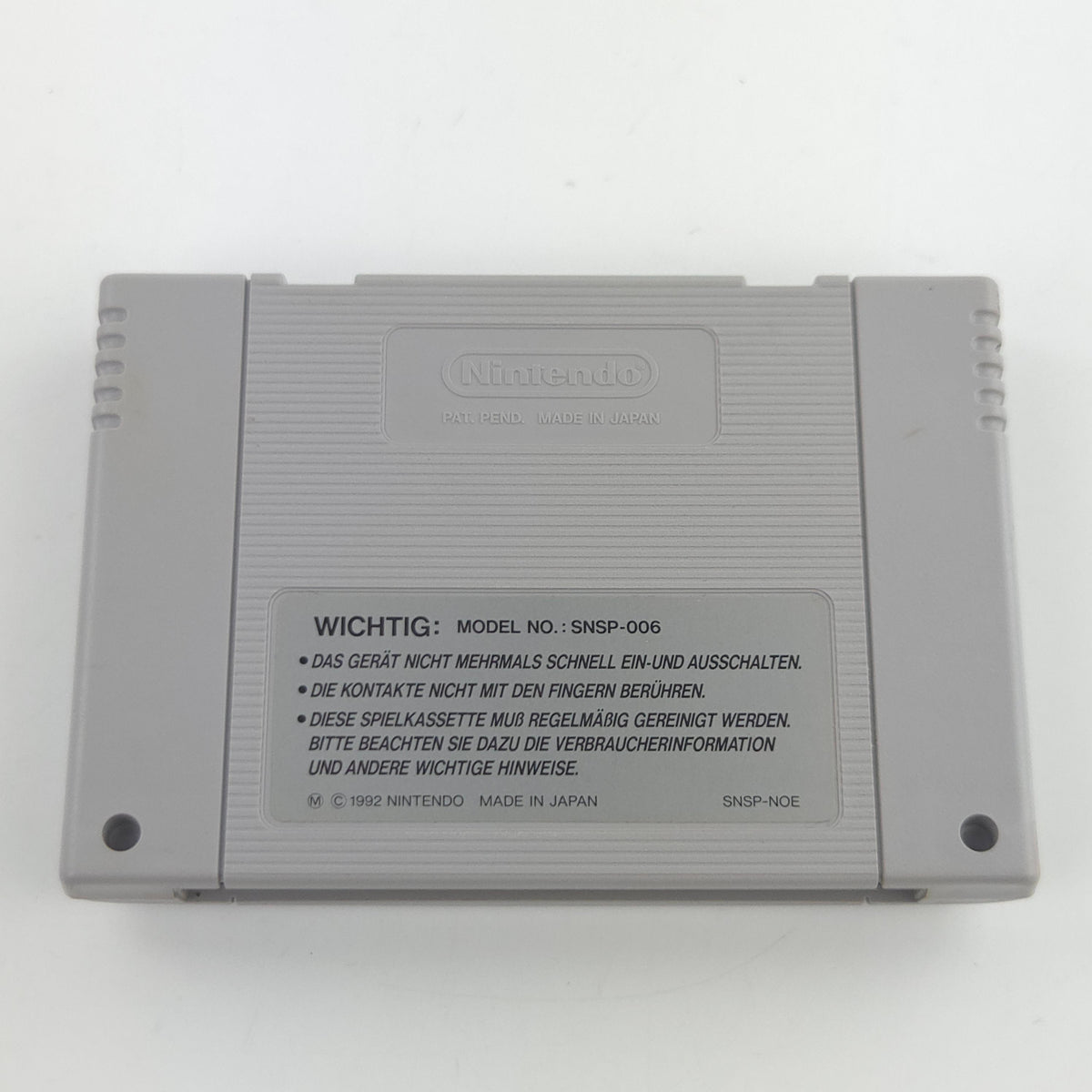 Super Nintendo Spiel Axelay SNES Modul PAL NOE Konami