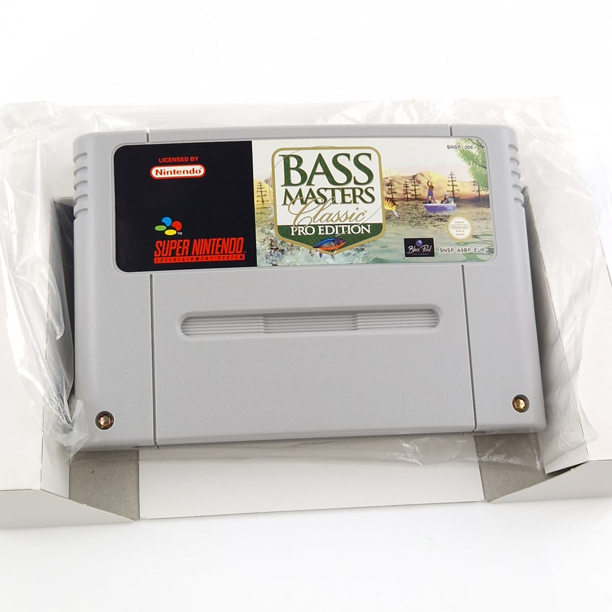 Super Nintendo Spiel – Bass Masters Classic Pro Edition OVP