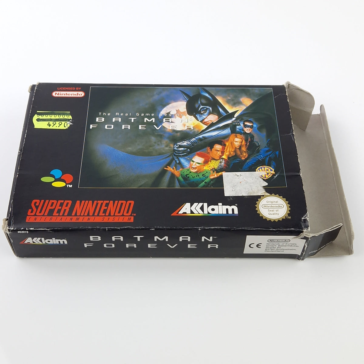 Super Nintendo Spiel – Batman Forever OVP PAL