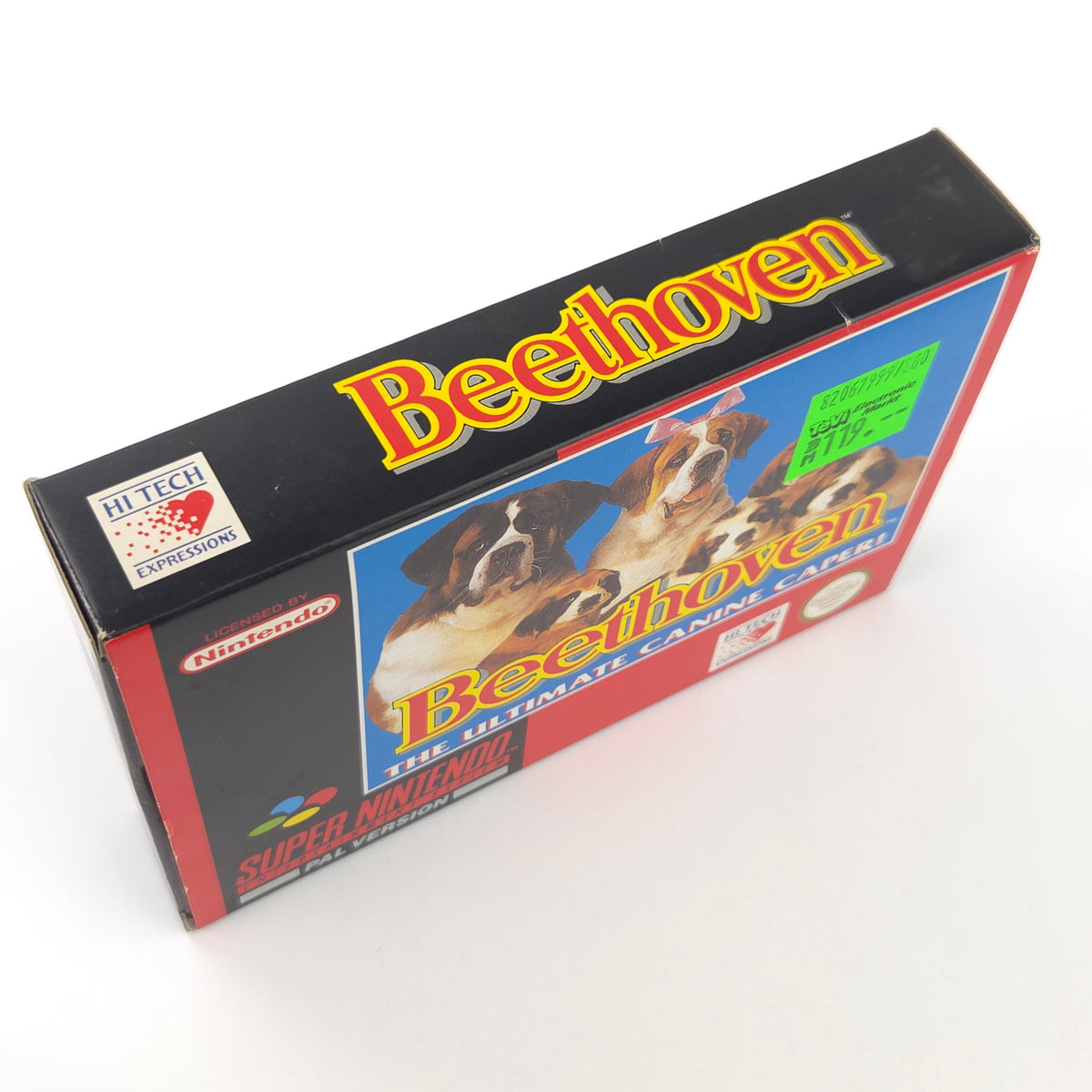 Super Nintendo Spiel Beethoven Ultimate Canine Caper OVP PAL