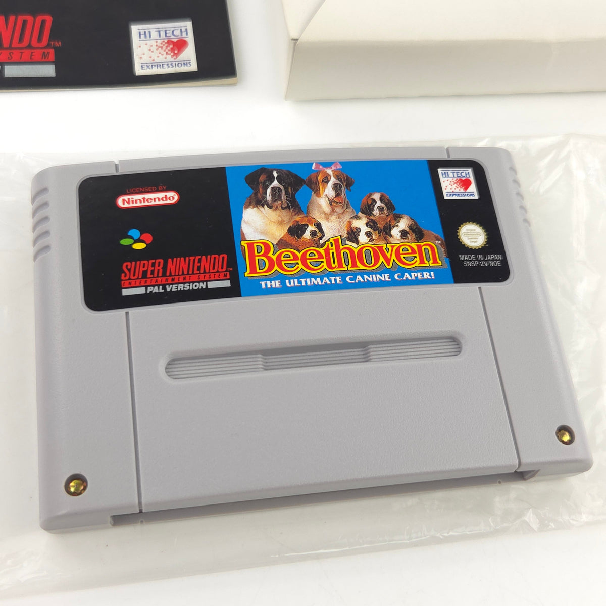 Super Nintendo Spiel Beethoven Ultimate Canine Caper OVP PAL