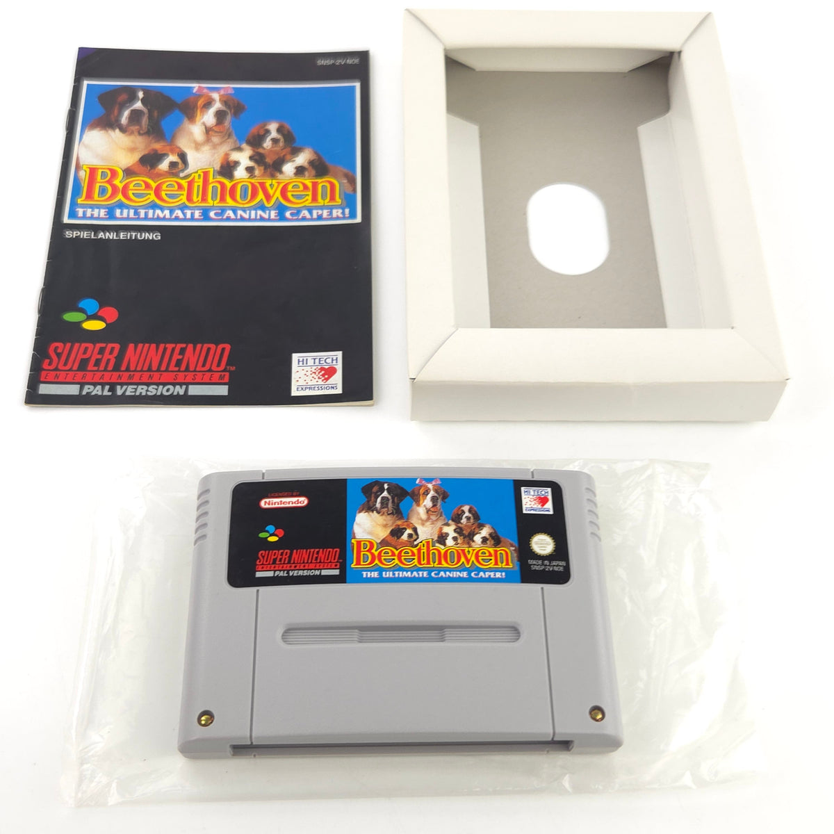 Super Nintendo Spiel Beethoven Ultimate Canine Caper OVP PAL