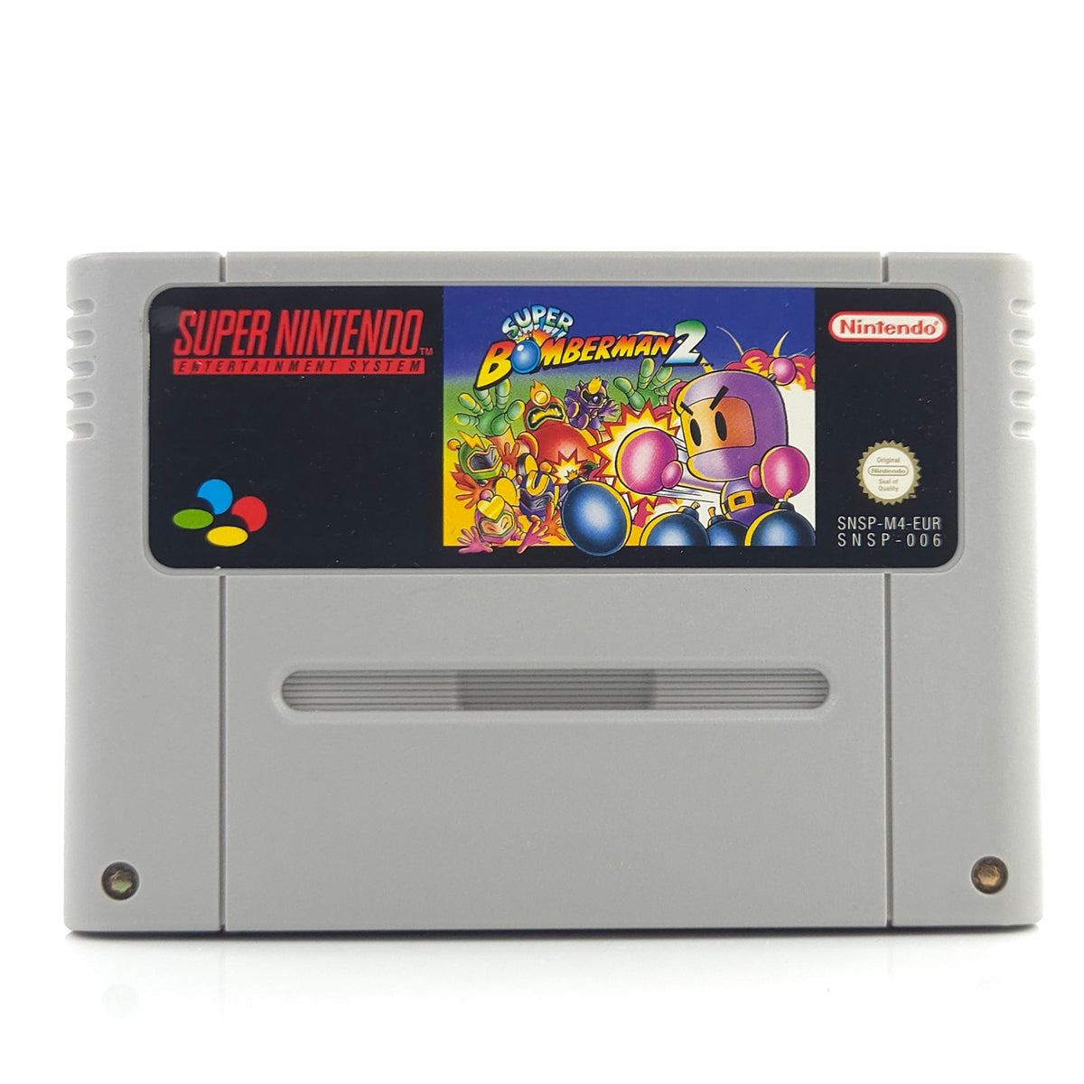 Super Nintendo Spiel Super Bomberman 2 SNES PAL Modul