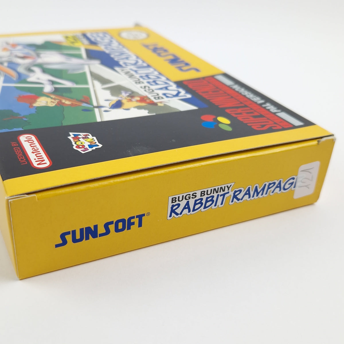 Super Nintendo Spiel – Bugs Bunny Rabbit Rampage OVP CIB