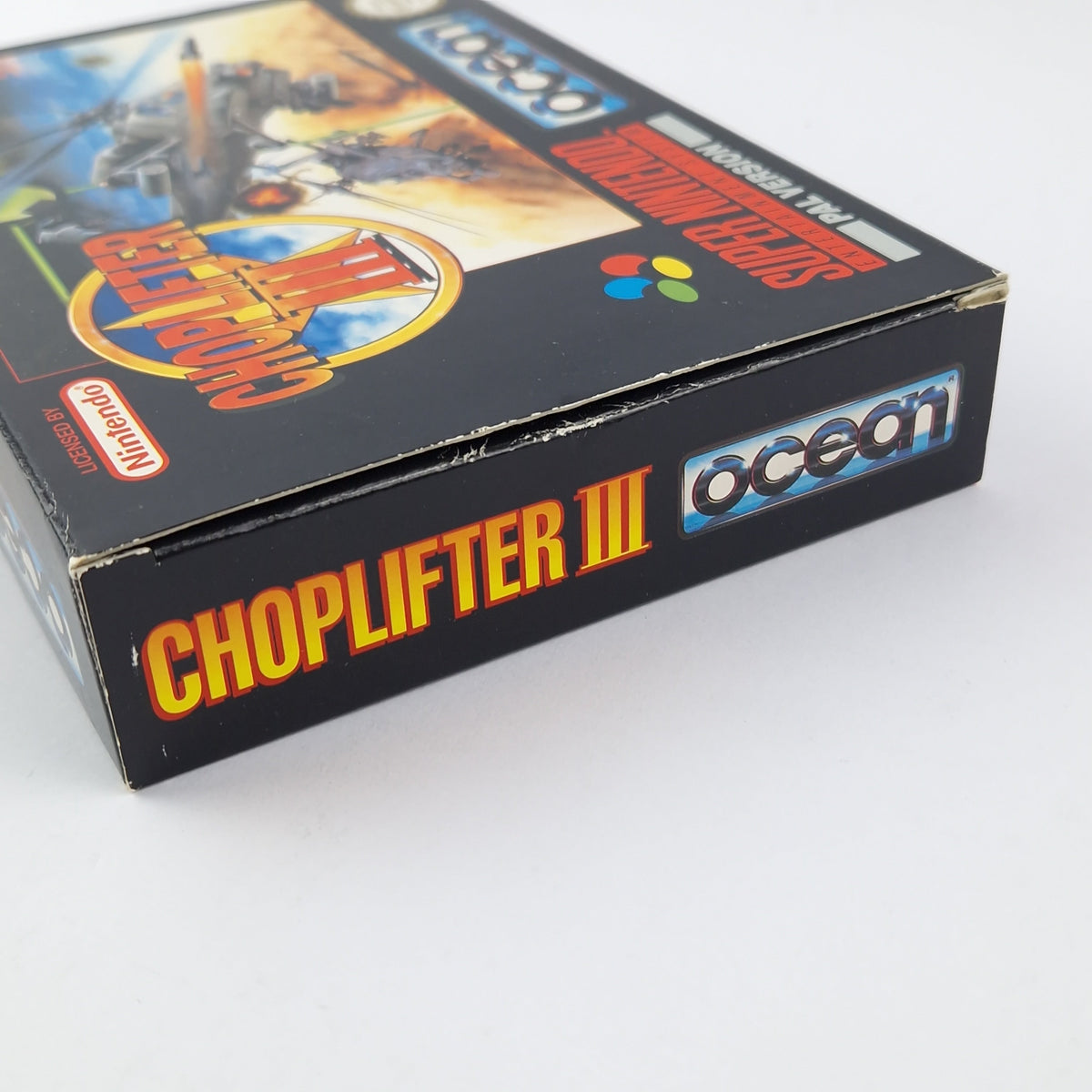 Super Nintendo Spiel – Choplifter III OVP PAL SNES
