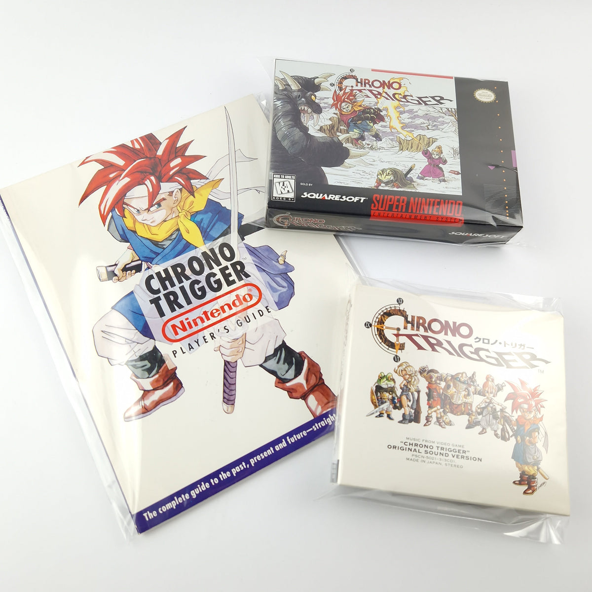 Super Nintendo Spiel – Chrono Trigger OVP Soundtrack SNES