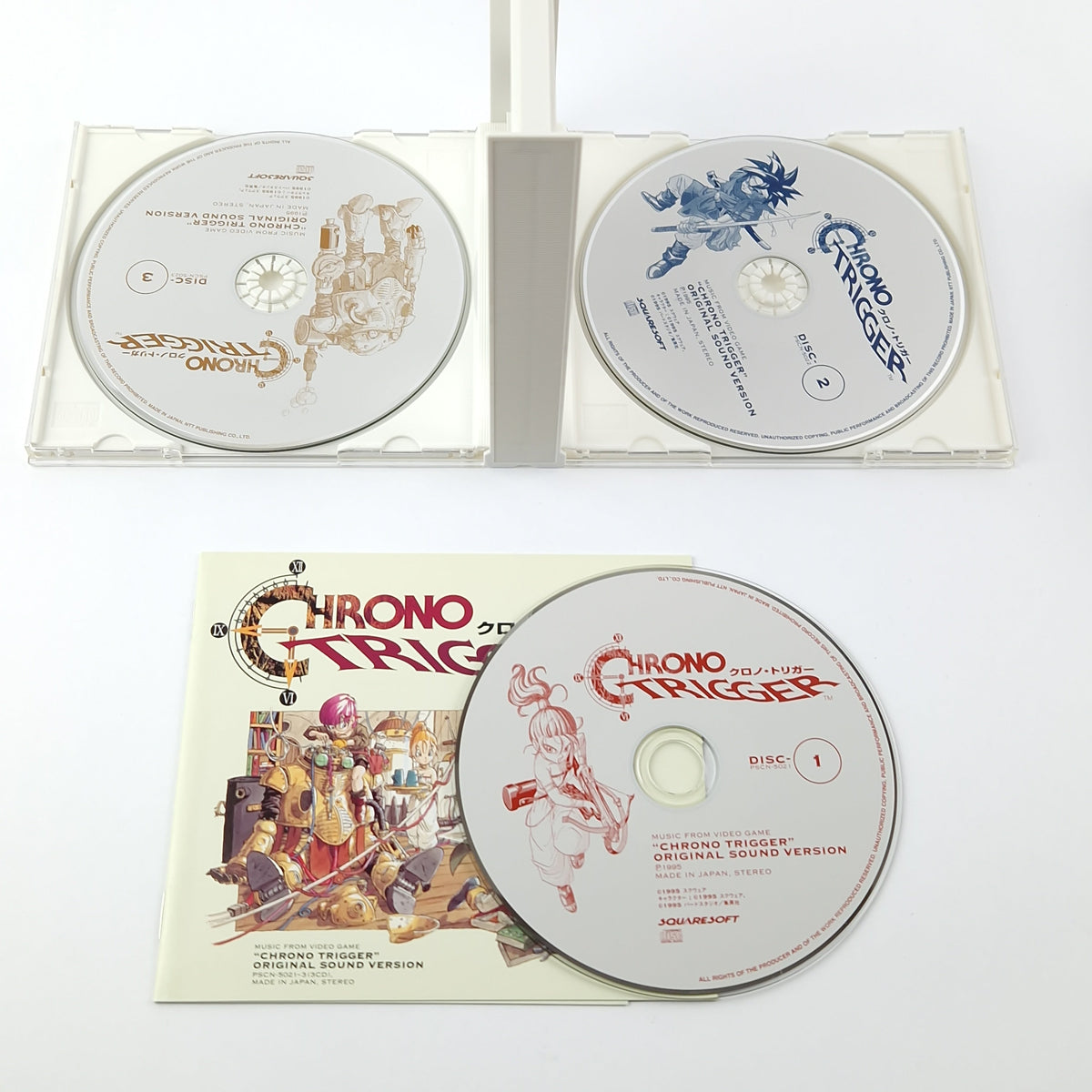 Super Nintendo Spiel – Chrono Trigger OVP Soundtrack SNES