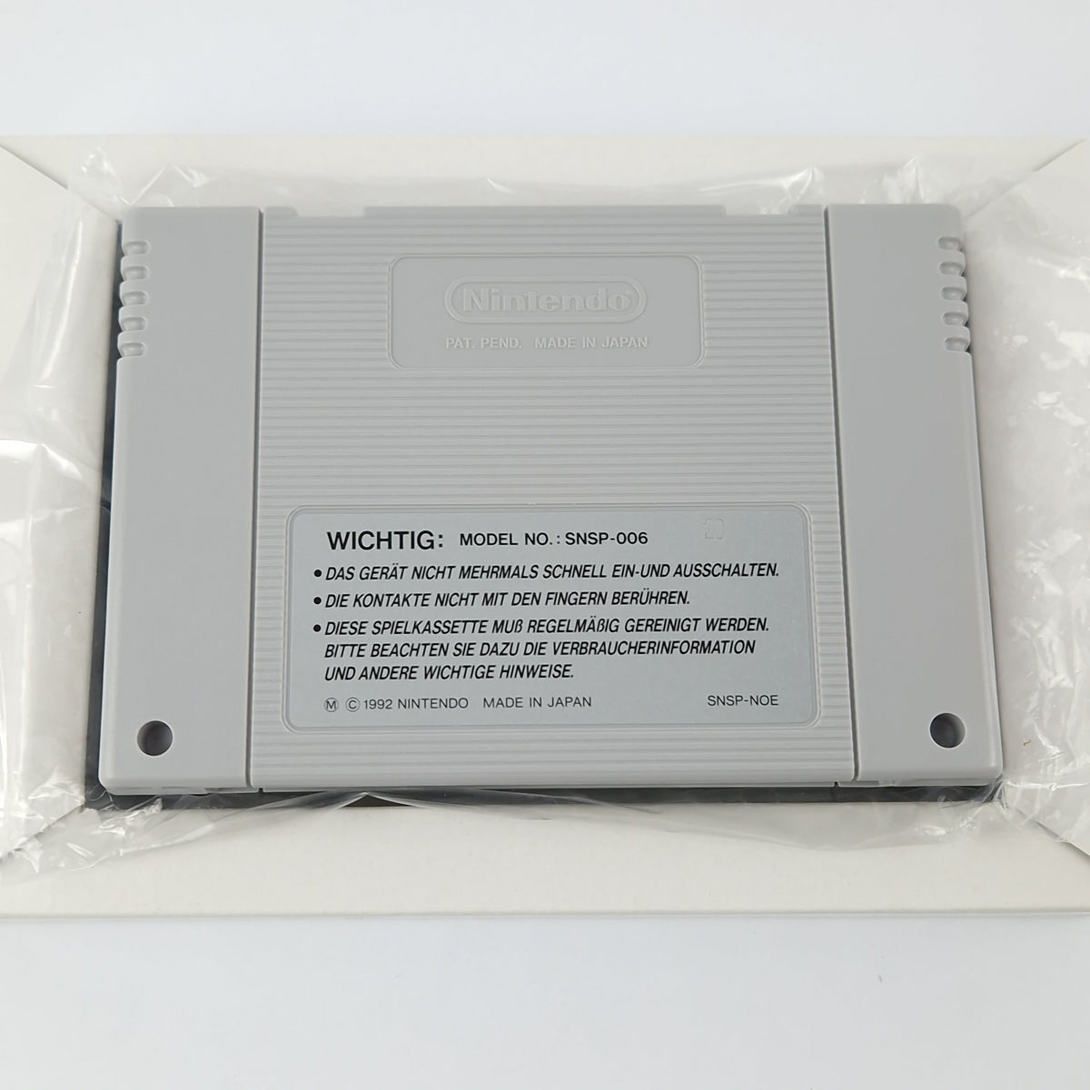 Super Nintendo Spiel – Chuck Rock OVP CIB PAL NOE